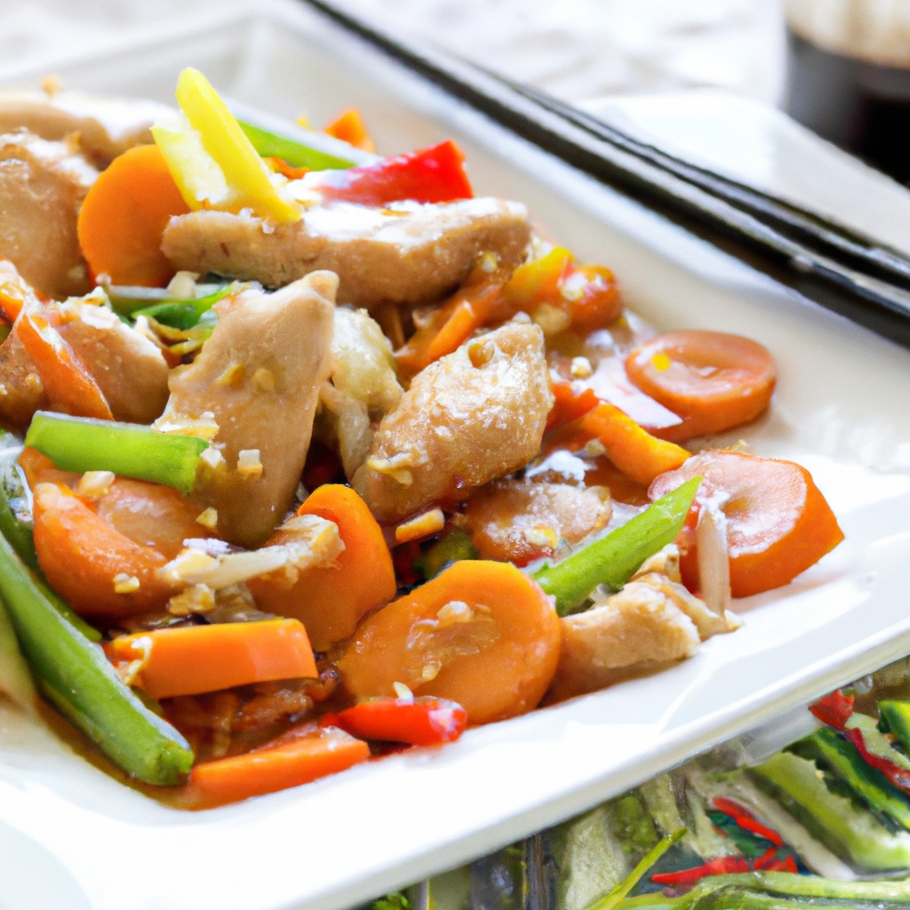 Best Chicken Stir-Fry with Ginger and Scallions