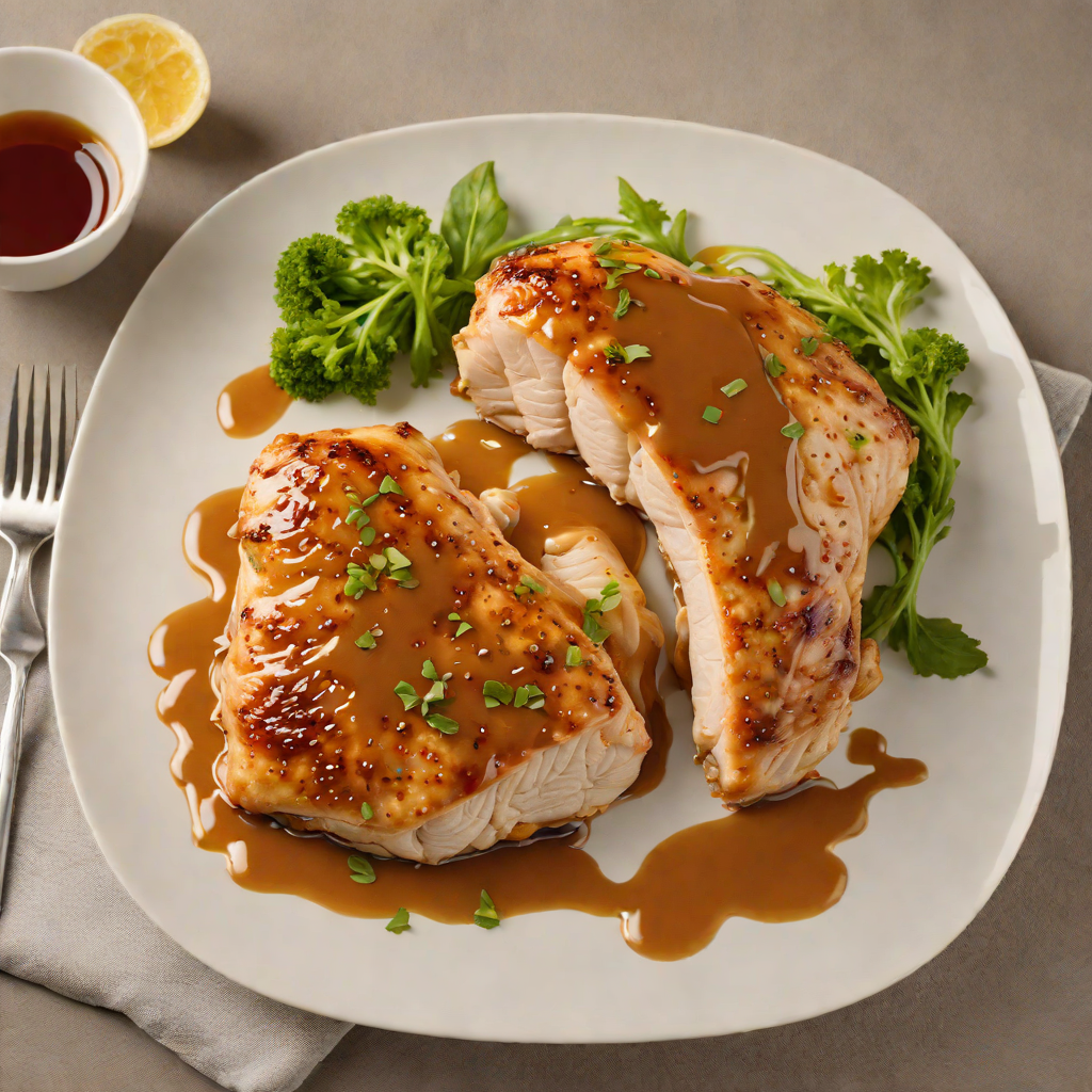Pan-Seared Chicken with Snorlax-Inspired Honey Glaze