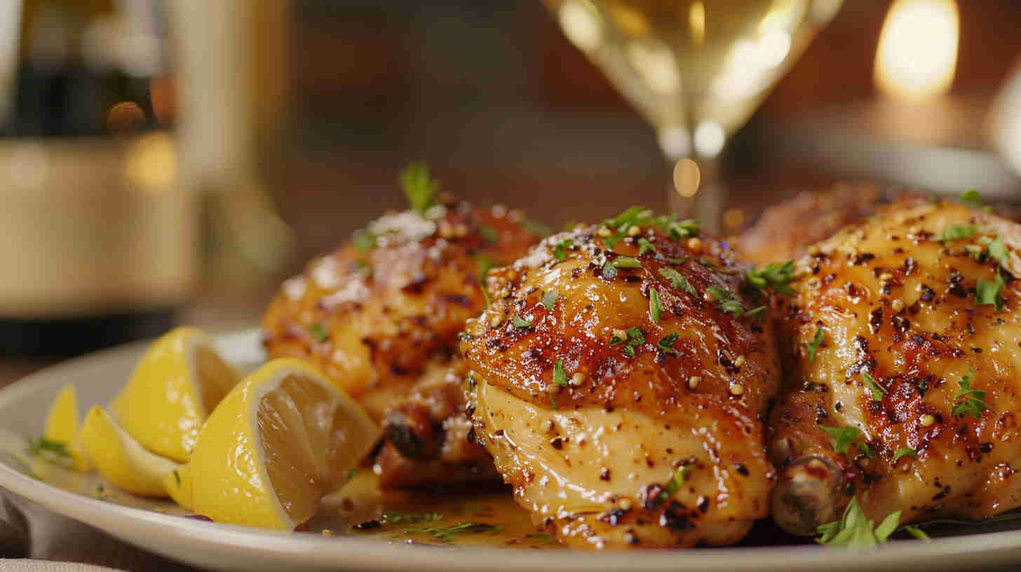 Lemon-Herb Chicken with Crispy Capers