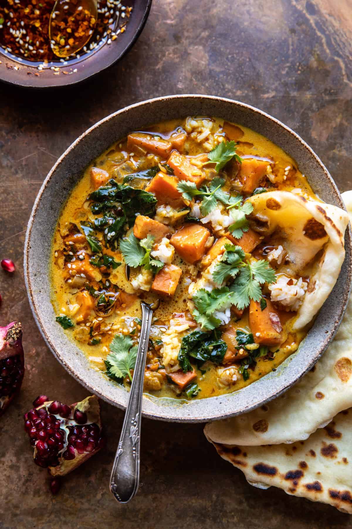 Golden Coconut Sweet Potato Curry