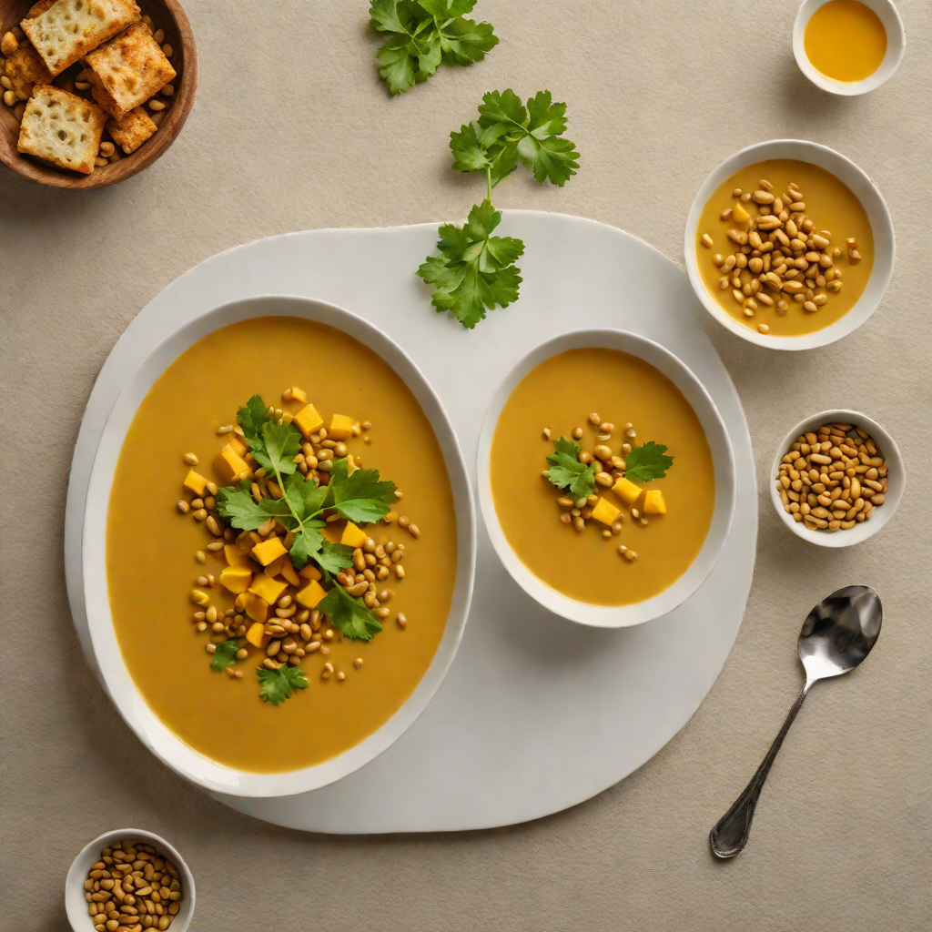 Ginger-Turmeric Spiced Lentil Soup
