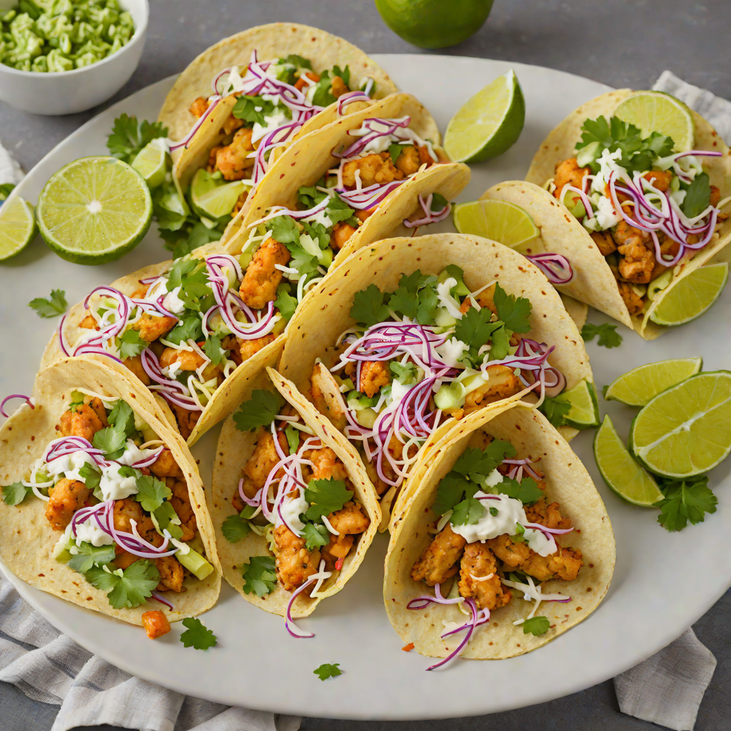 Craft Beer-Battered Fish Tacos with Spicy Cilantro Lime Slaw