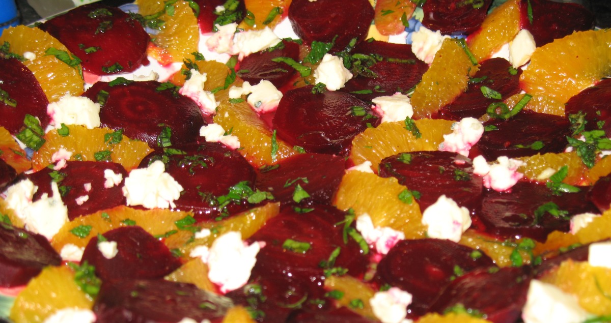Luminous Beetroot & Blood Orange Salad