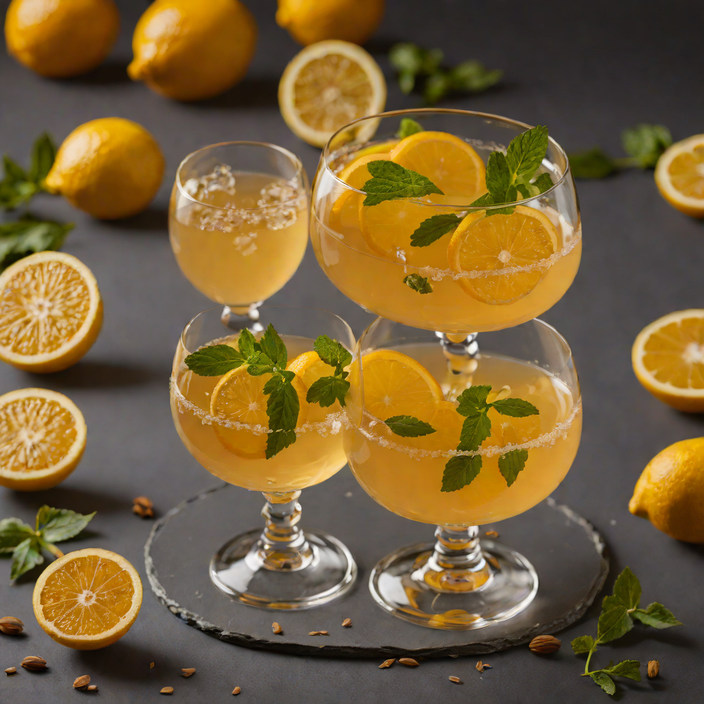 Vitamin C-Rich Citrus and Honey Herbal Tea