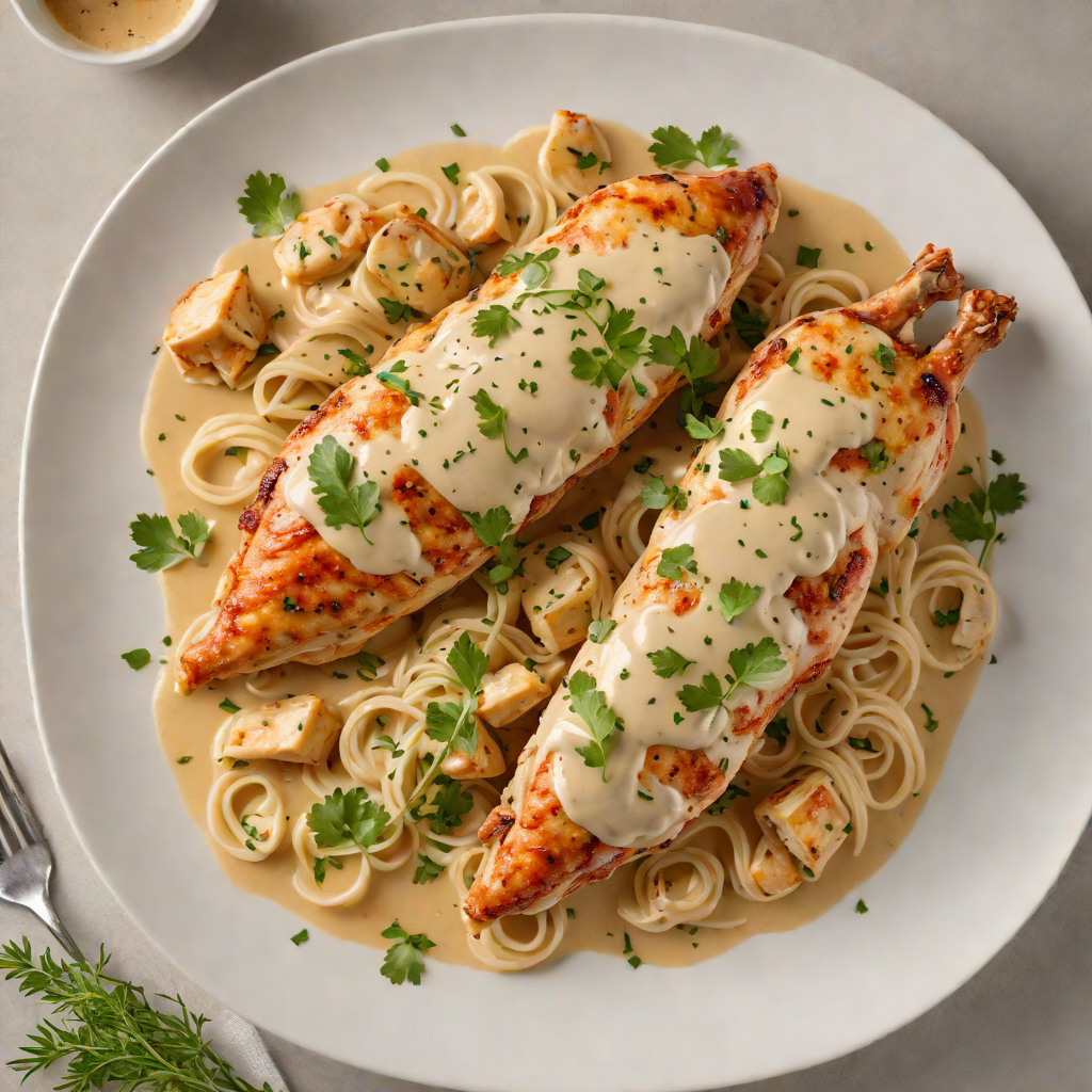 Sautéed Chicken with Old Bay-Spiced Cream Sauce