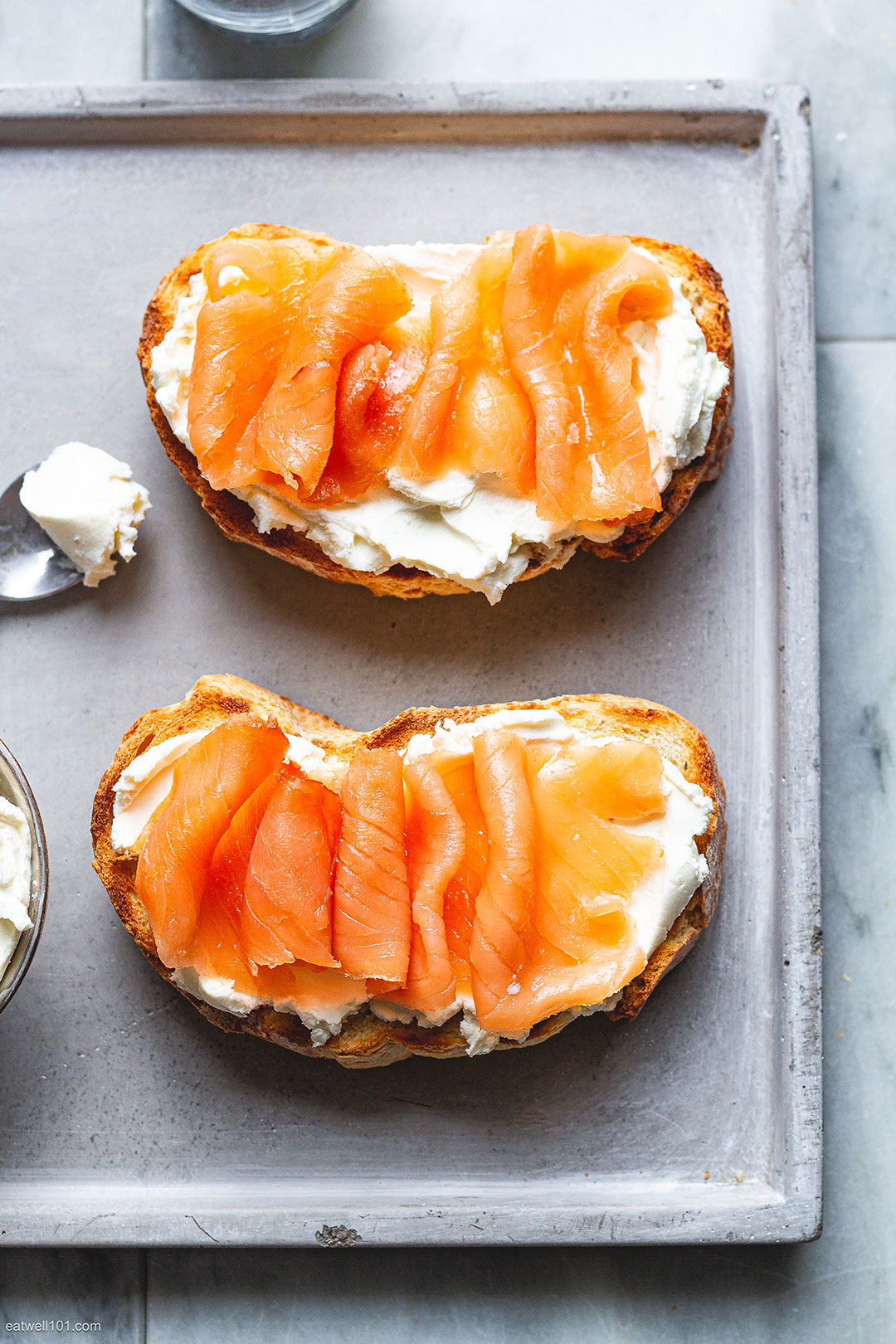 Genuine Smoked Salmon & Dill Crème Fraîche Toasts