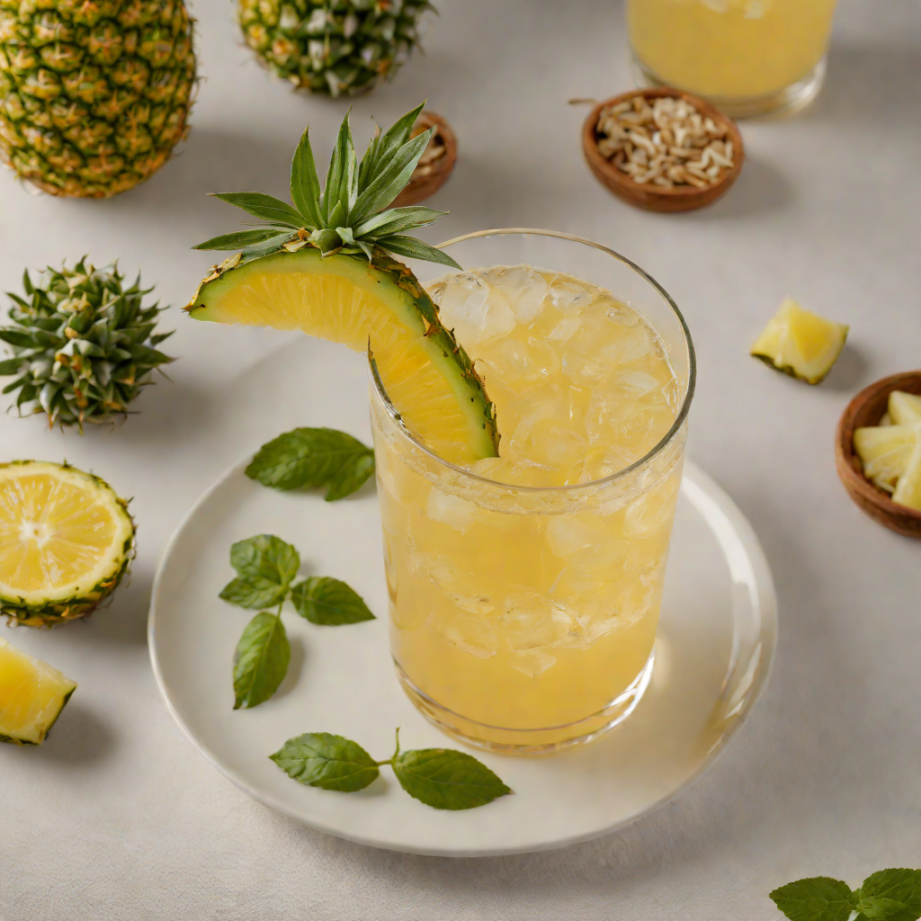 Spicy Pineapple Tequila Sour