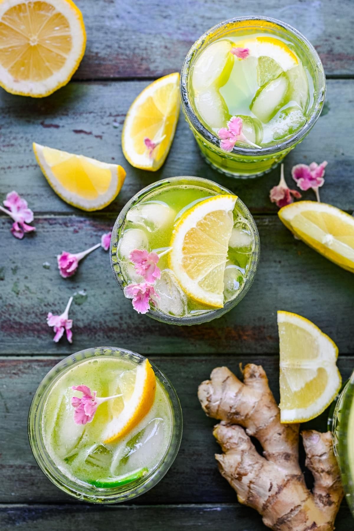 Herbal Ginger and Cucumber Collins
