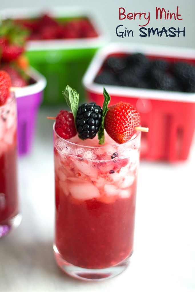 Familiar Berry Gin Smash