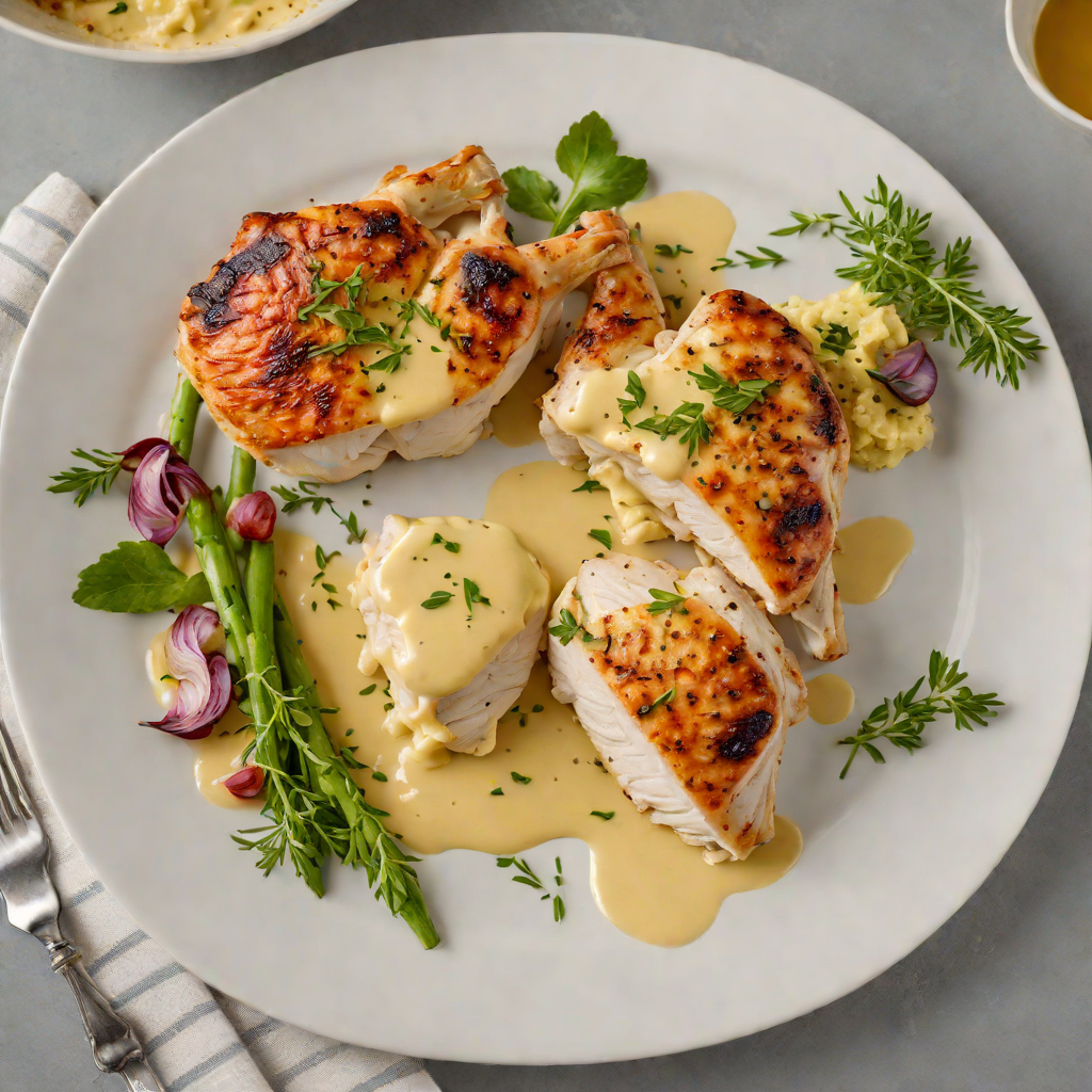 Pan-Seared Chicken with Lake County Herb Butter