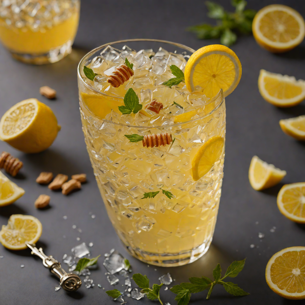 Honey-Lemon Ginger Fizz