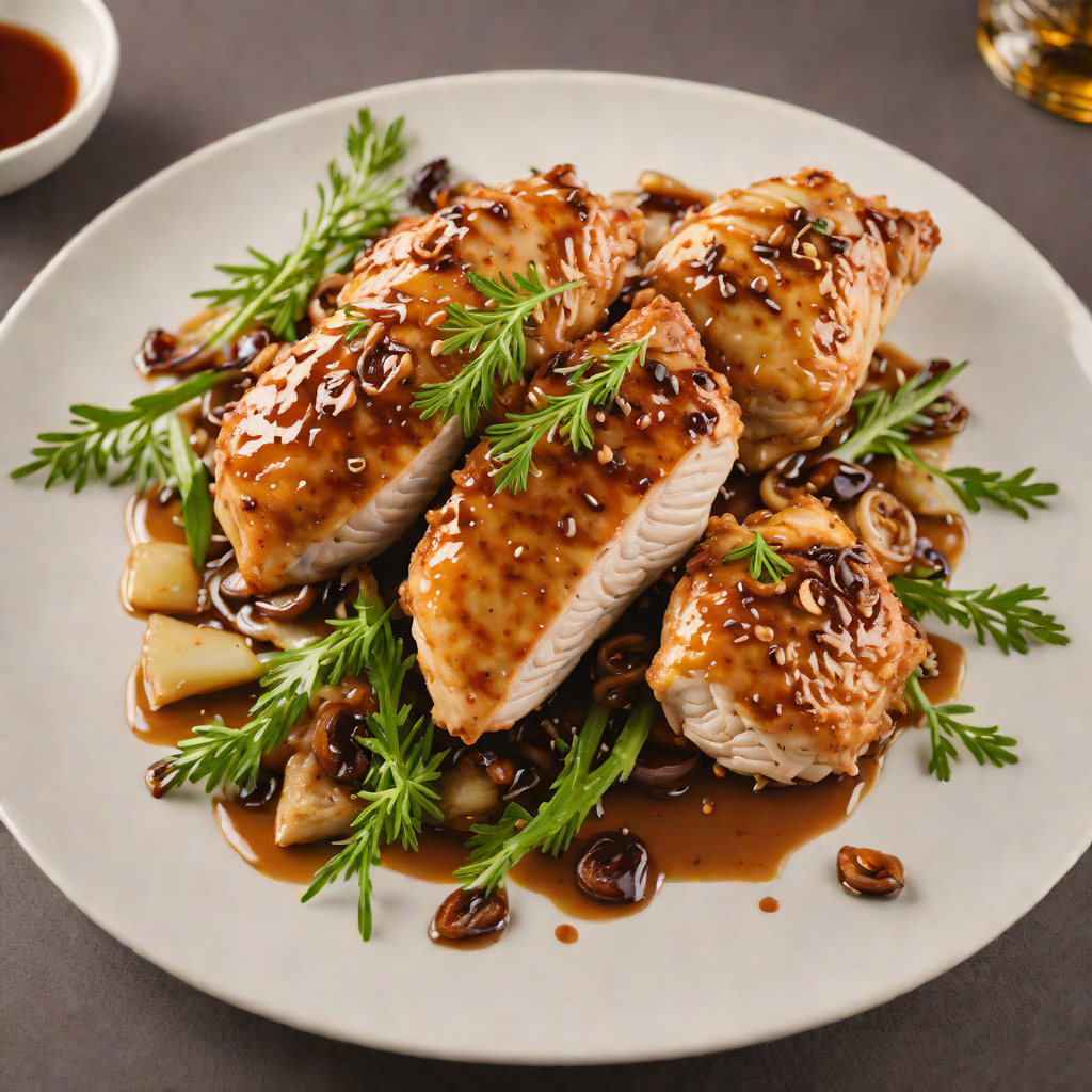 Pan-Seared Chicken with Caramelized Onion and Maple Glaze