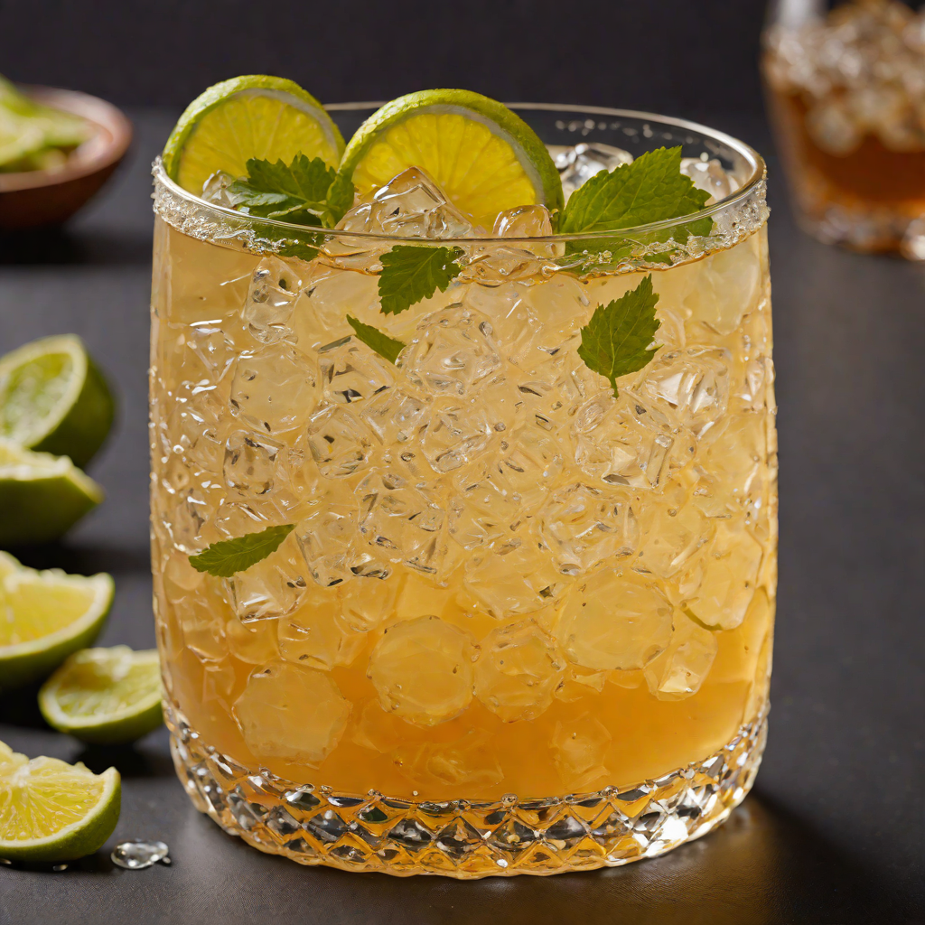 Honey-Ginger Rum Cooler
