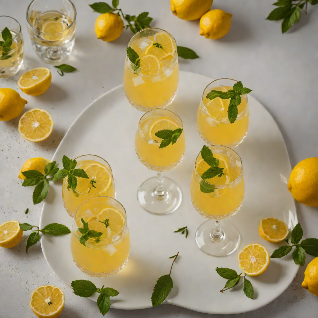 Spiced Mezcal Limoncello Spritz