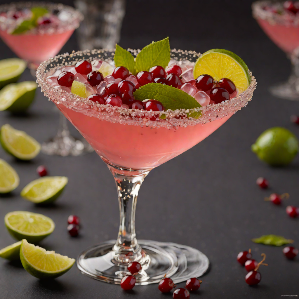 Cranberry Lime Cosmopolitan Twist