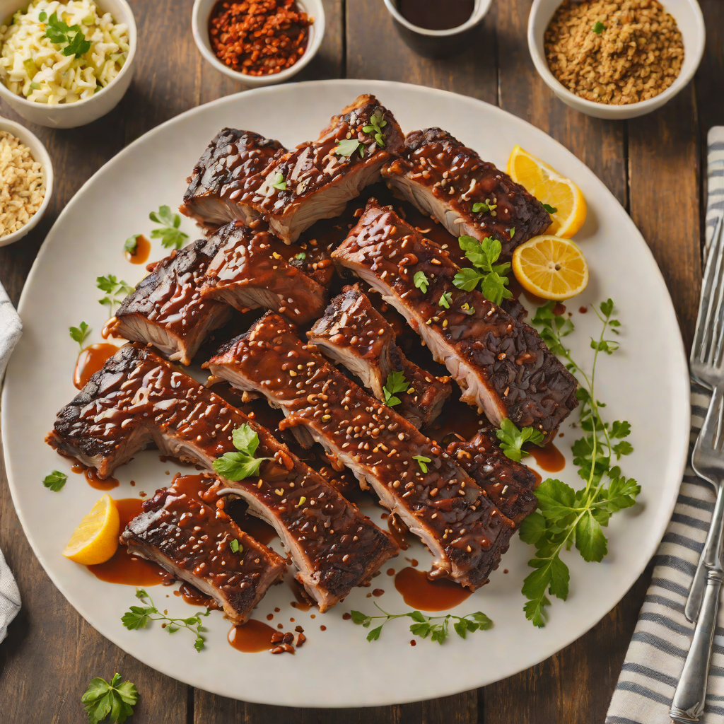 Slow Cooker Hickory-Smoked Ribs with Dry Spice Rub