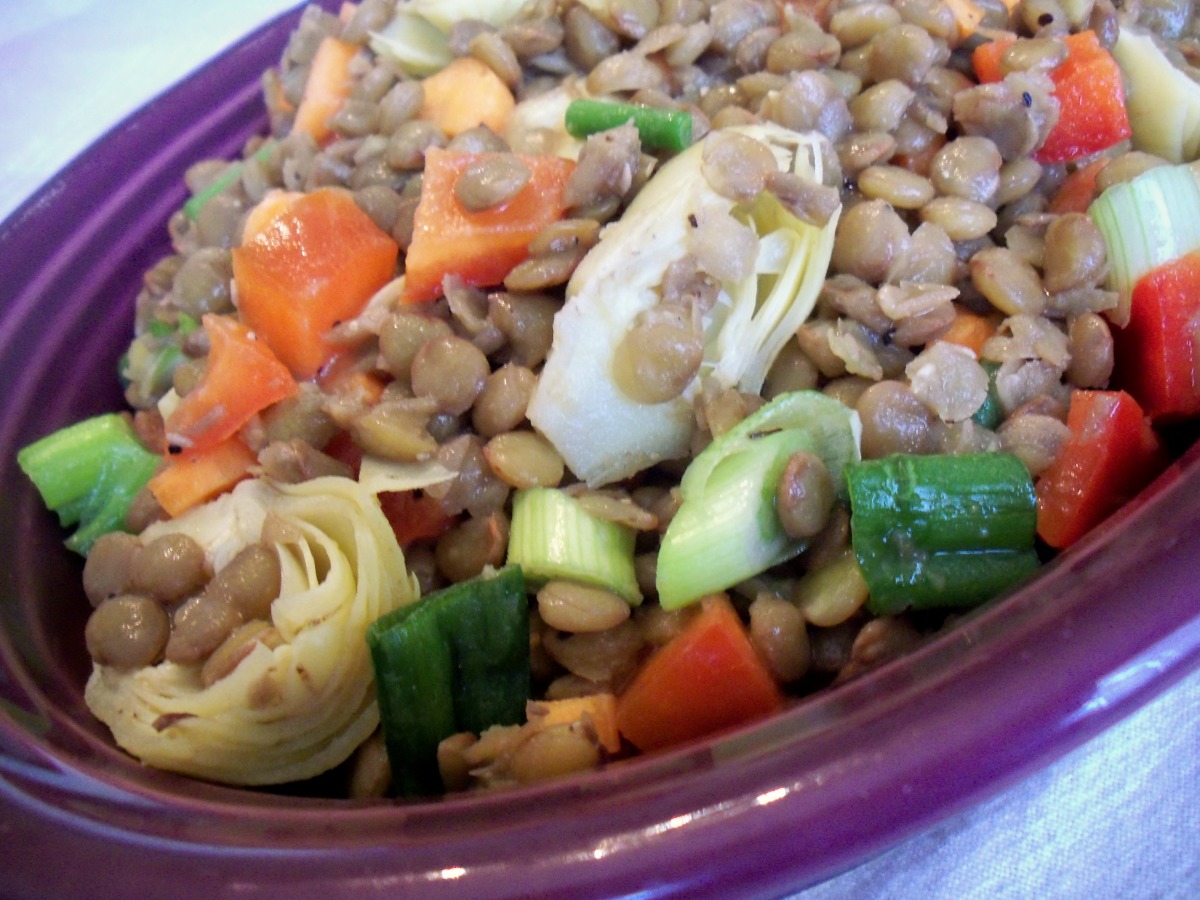 Best-Served Warm Lentil & Kale Salad