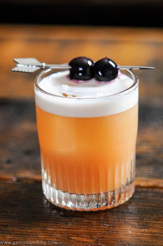Vanilla Cherry Whiskey Sour