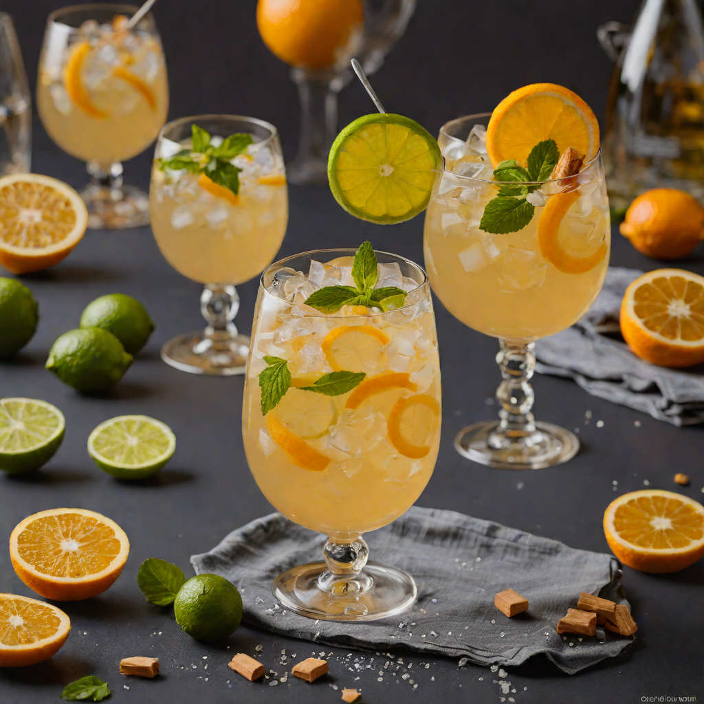 Non-Alcoholic Citrus and Ginger Party Punch