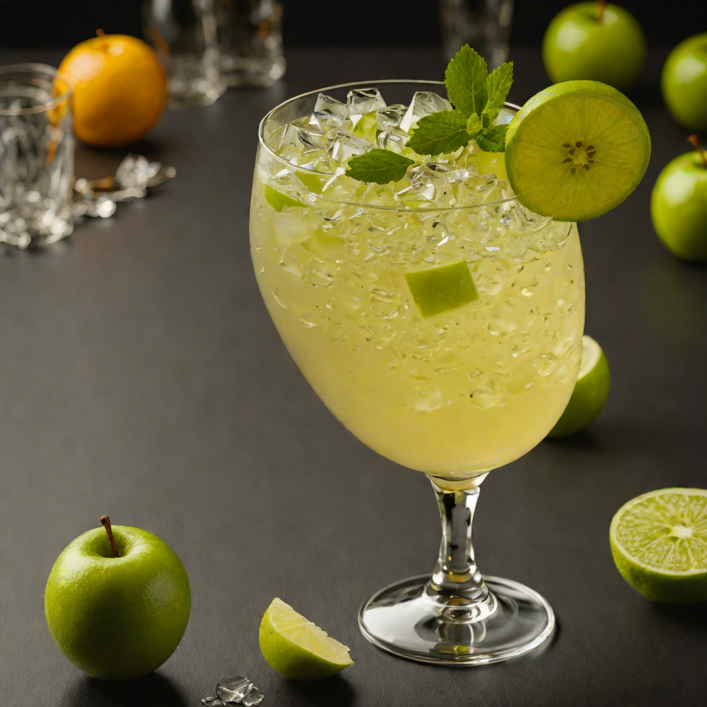 Wicked Citrus Fizz with Green Apple