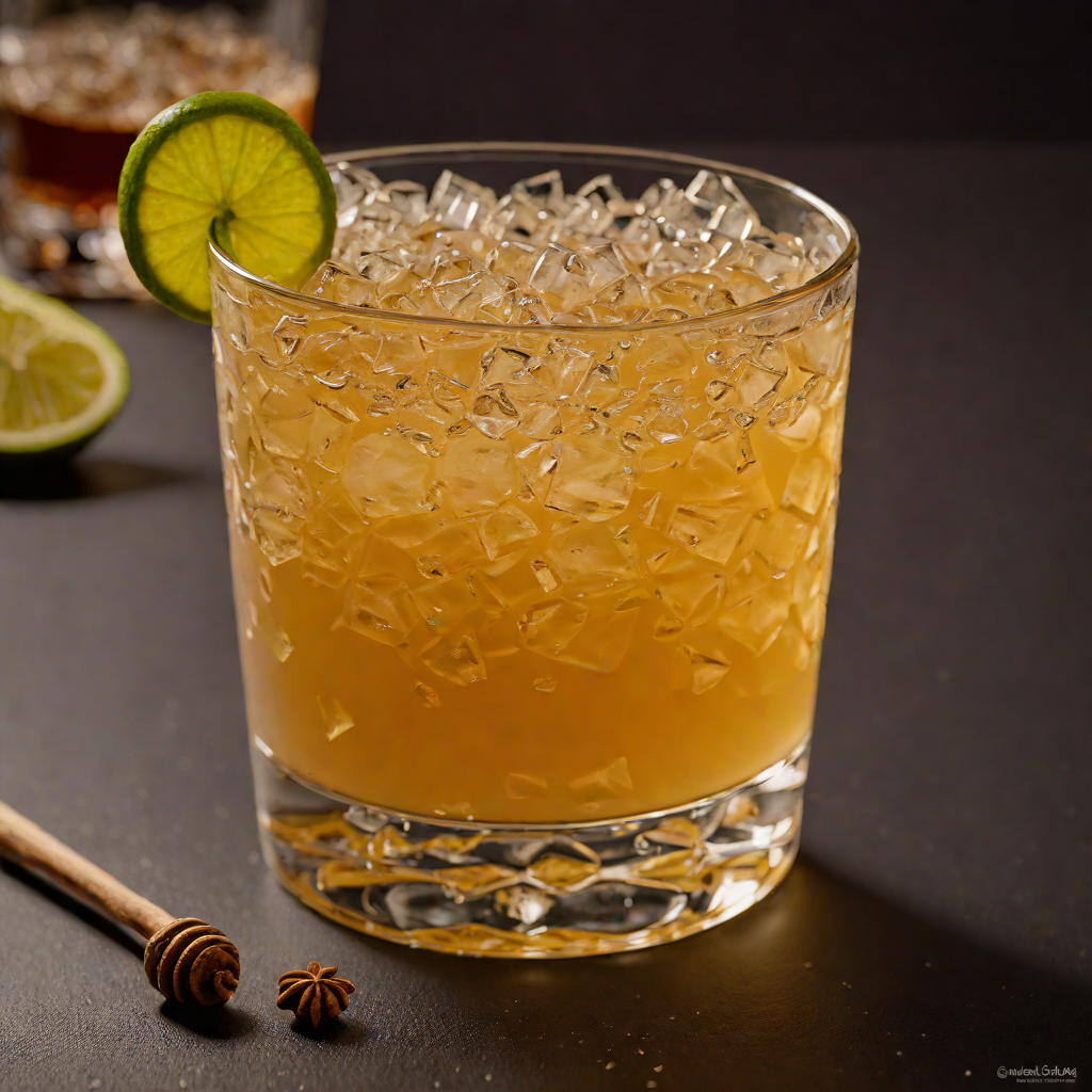 Logarithmic Spiced Rum Sour