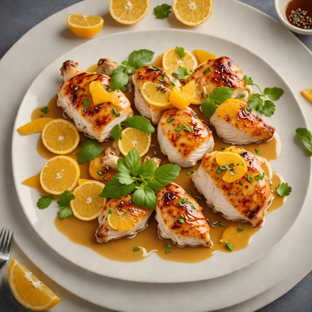 Pan-Seared Chicken with Playful Citrus Glaze