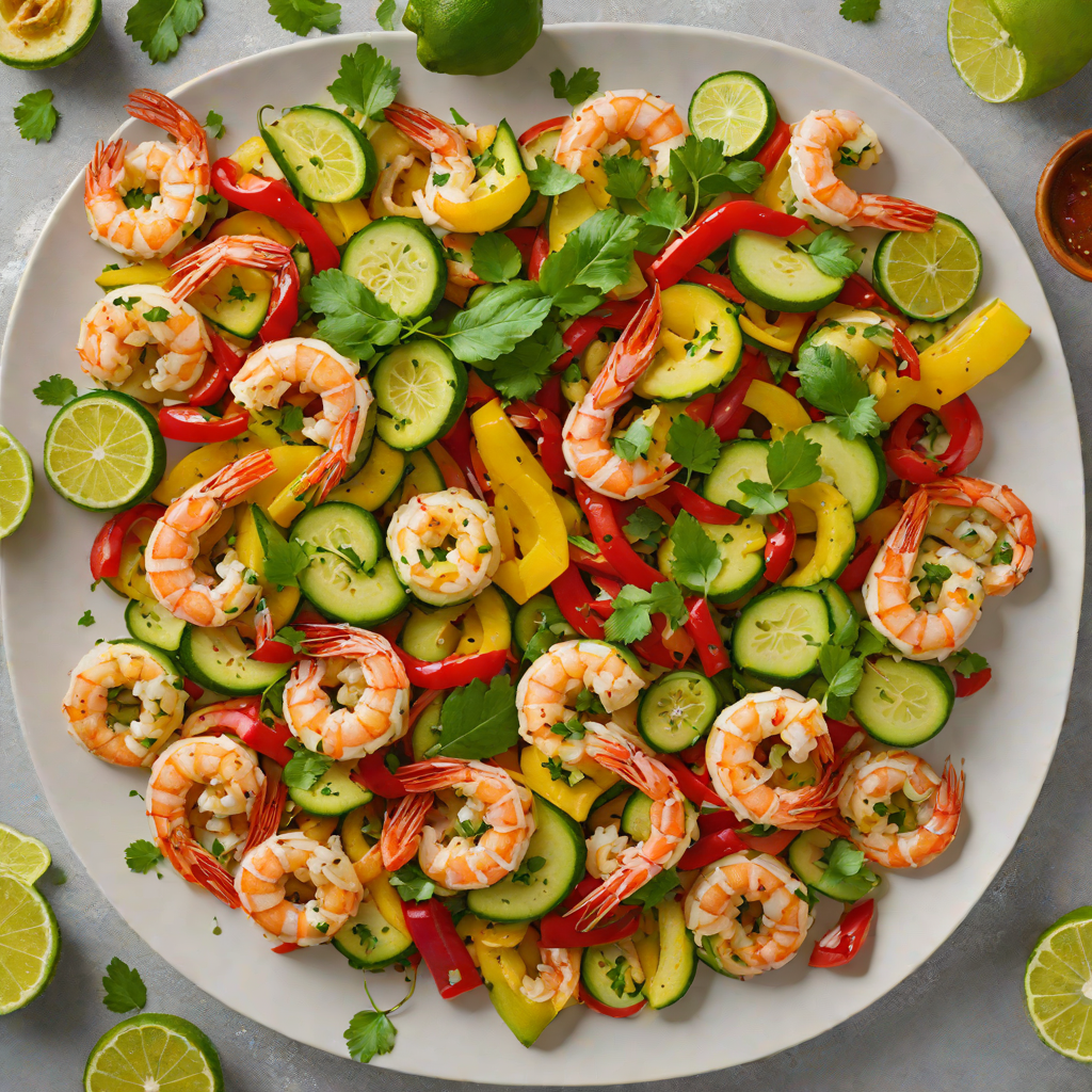 Sheet Pan Chili-Lime Shrimp with Zucchini and Bell Peppers