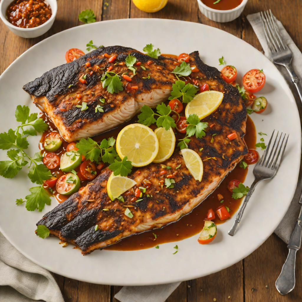 Blackened Catfish with Spicy Cajun Rub