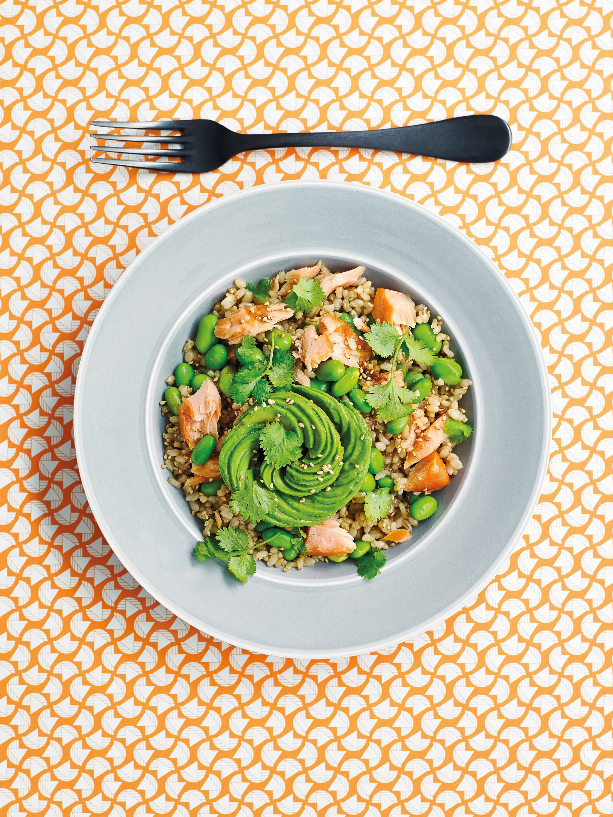 Headache-Relief Avocado & Salmon Bowl