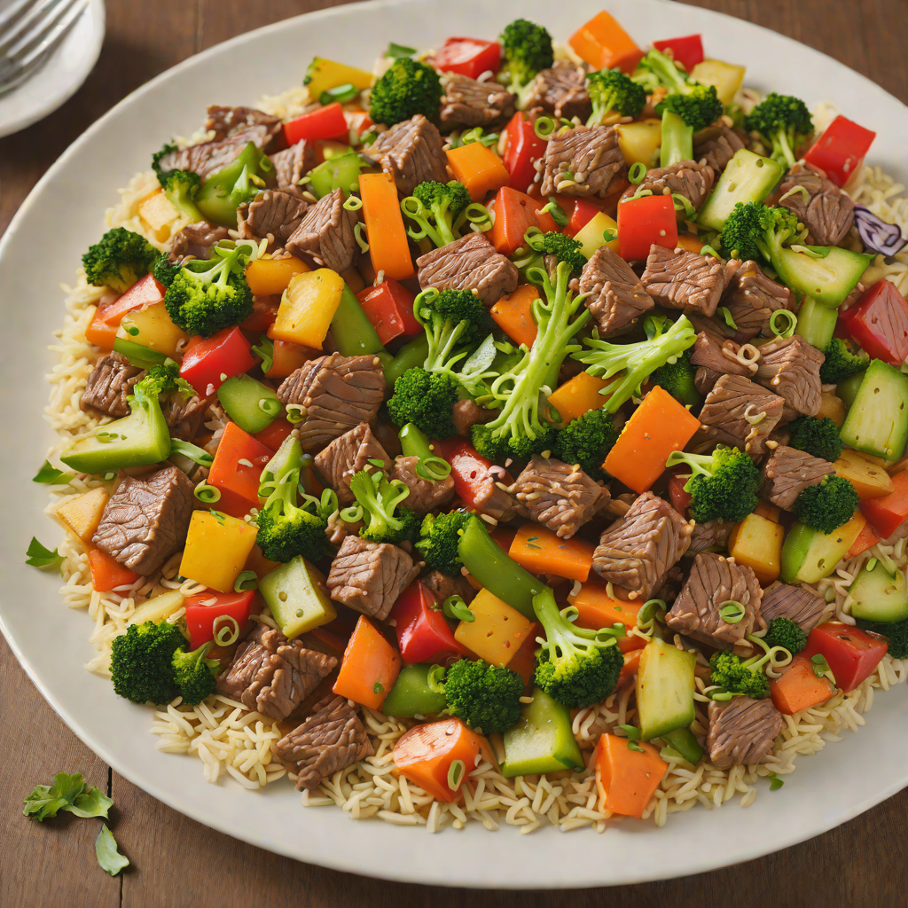 Northwest Indiana Style Beef and Vegetable Stir Fry