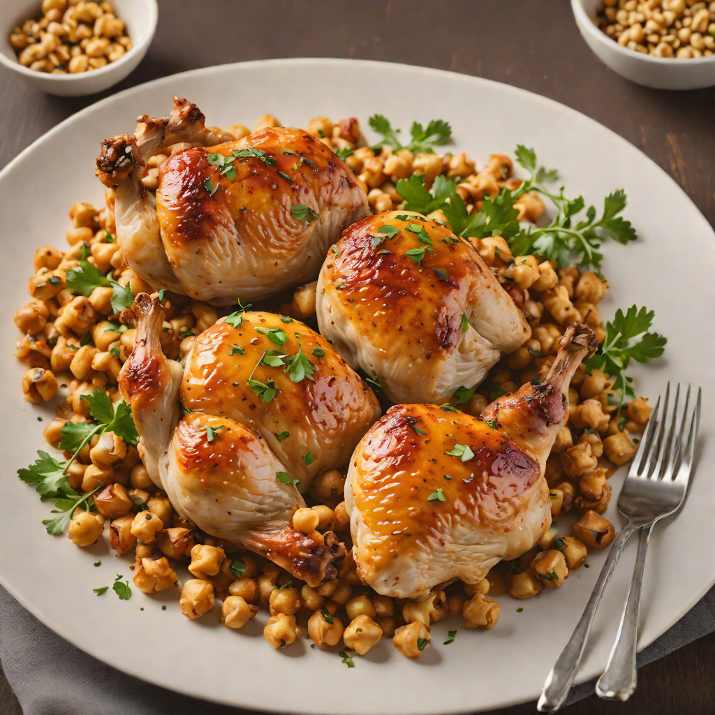 Oven-Roasted Chicken with Smoky Paprika and Chickpeas