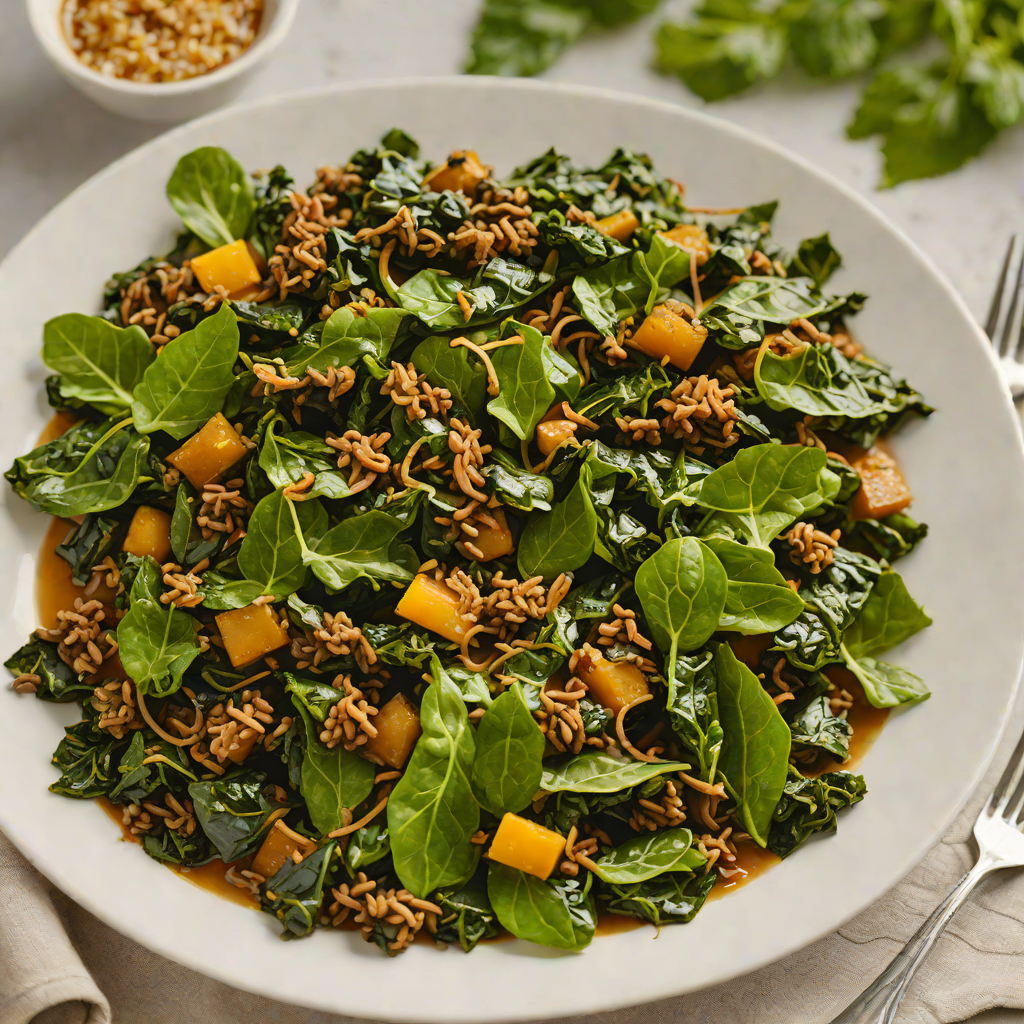 Ethiopian Ye’abesha Gomen Braised Collard Greens
