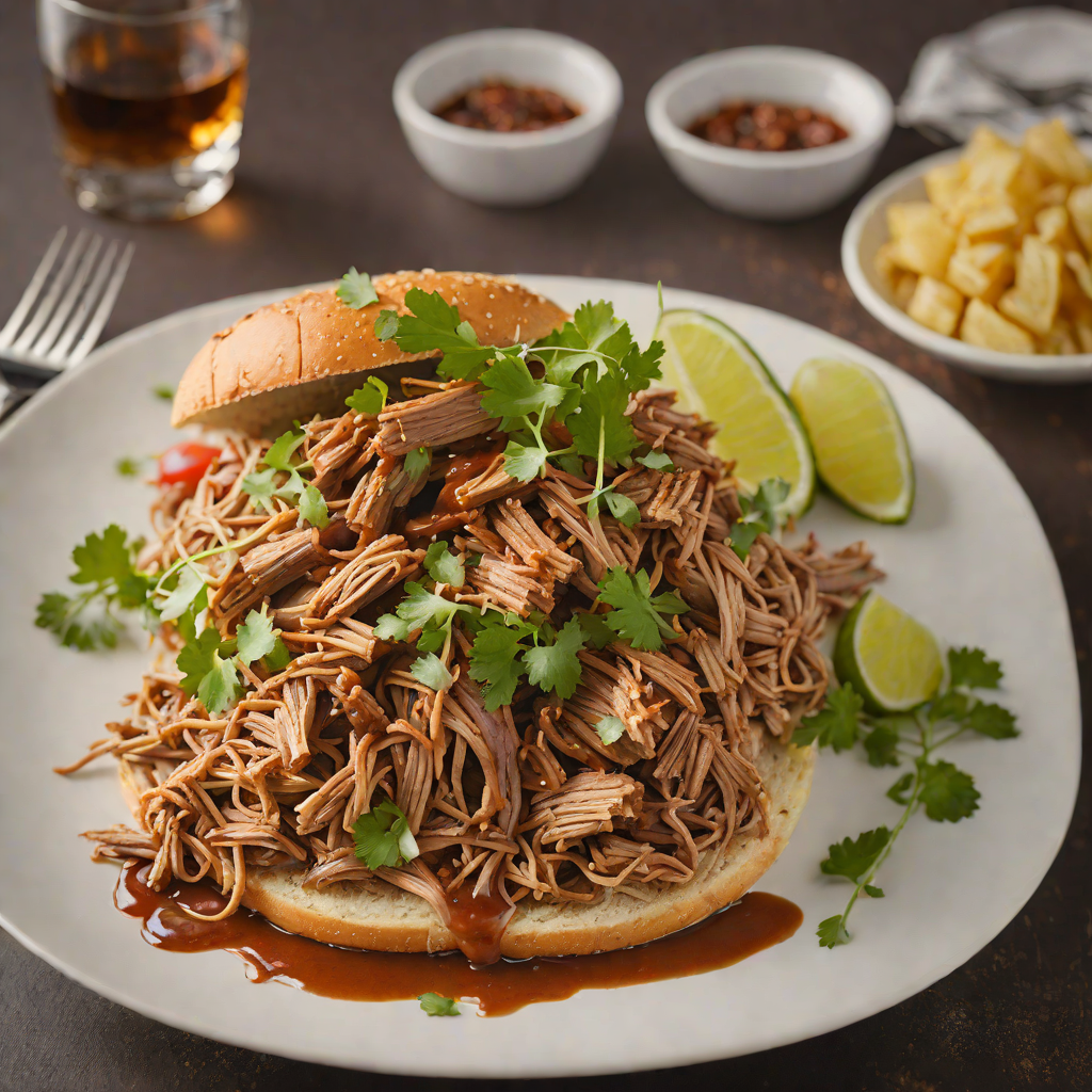 Dark Rum-Spiced Caribbean Pulled Pork