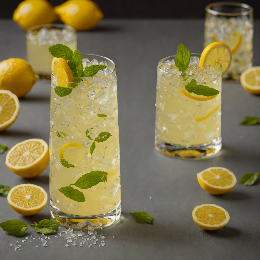 Effervescent Herbal Lemon Cooler