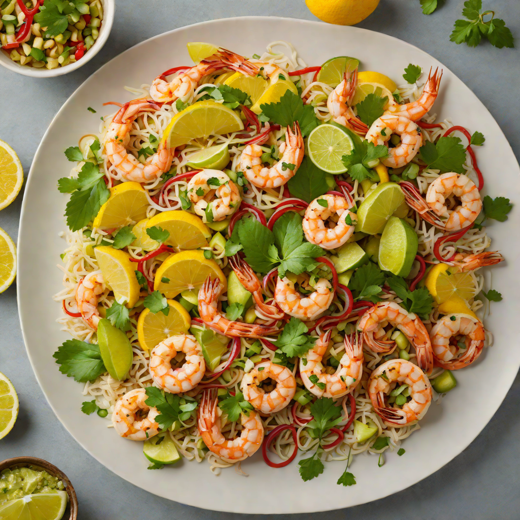 Moscow Mule-Inspired Citrus Shrimp Stir Fry