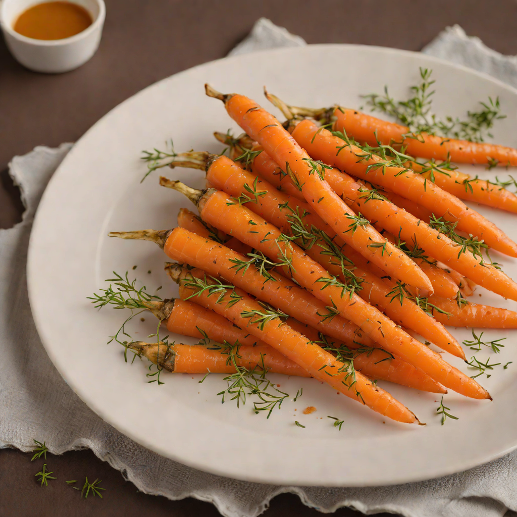 Glinda’s Sweet and Tangy Glazed Carrots with Thyme