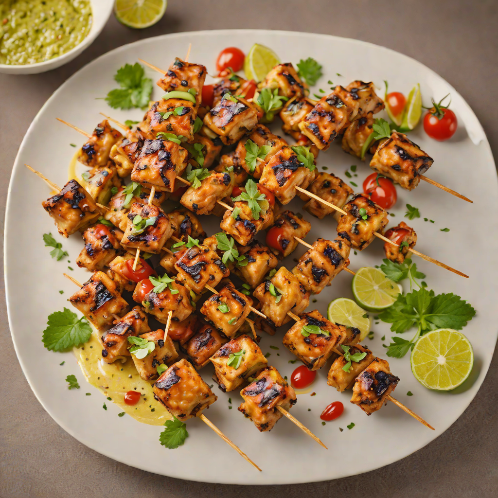Grilled Smoky Spiced Chicken Skewers