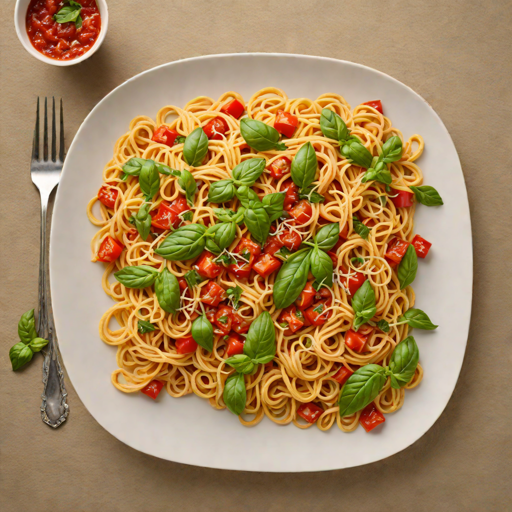 Vodka-Infused Creamy Tomato Basil Pasta