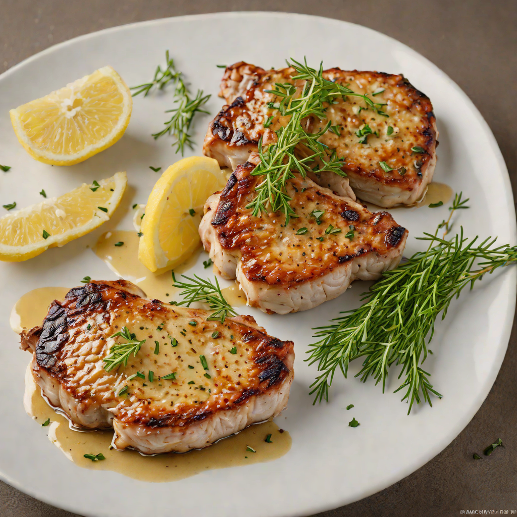 Pan-Fried Pork Chops with Garlic Butter and Thyme