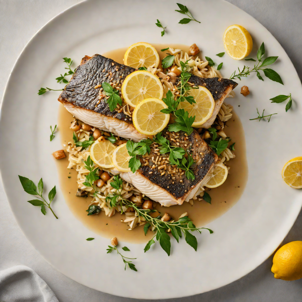 Slow-Cooked Barramundi with Lemon Myrtle and Ginger