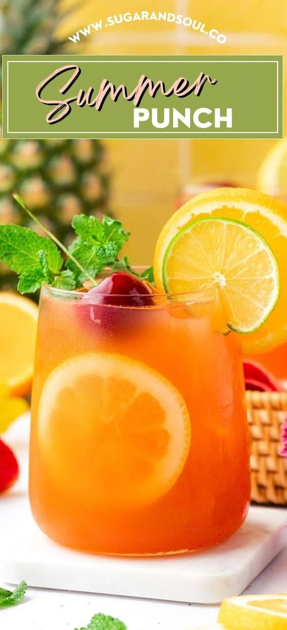 Sweet and Spiced Popular Punch