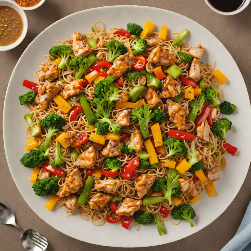 Glinda-Inspired Sweet and Tangy Chicken Stir Fry