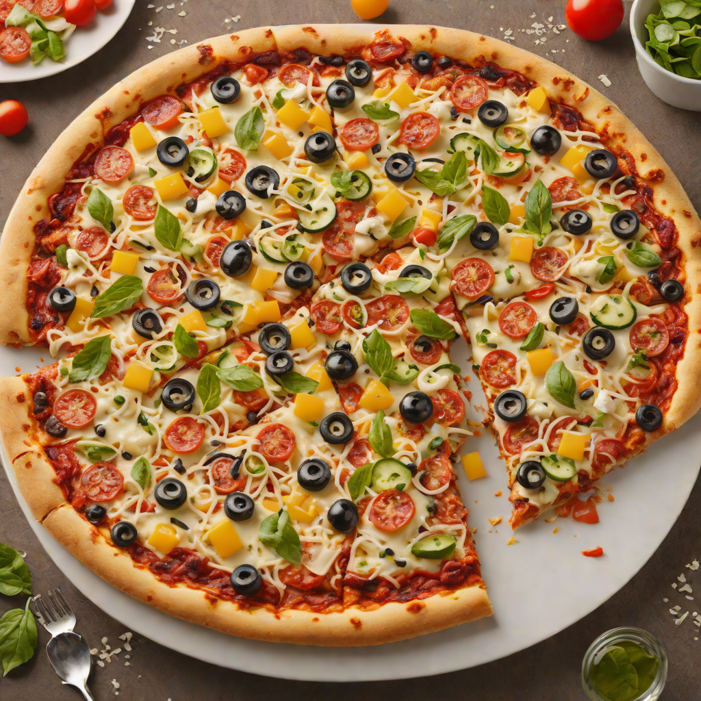 Customizable Domino’s-Style Thin Crust Pizza with Choice of Toppings