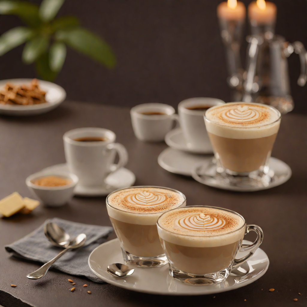 Flat White Coffee with Silky Microfoam