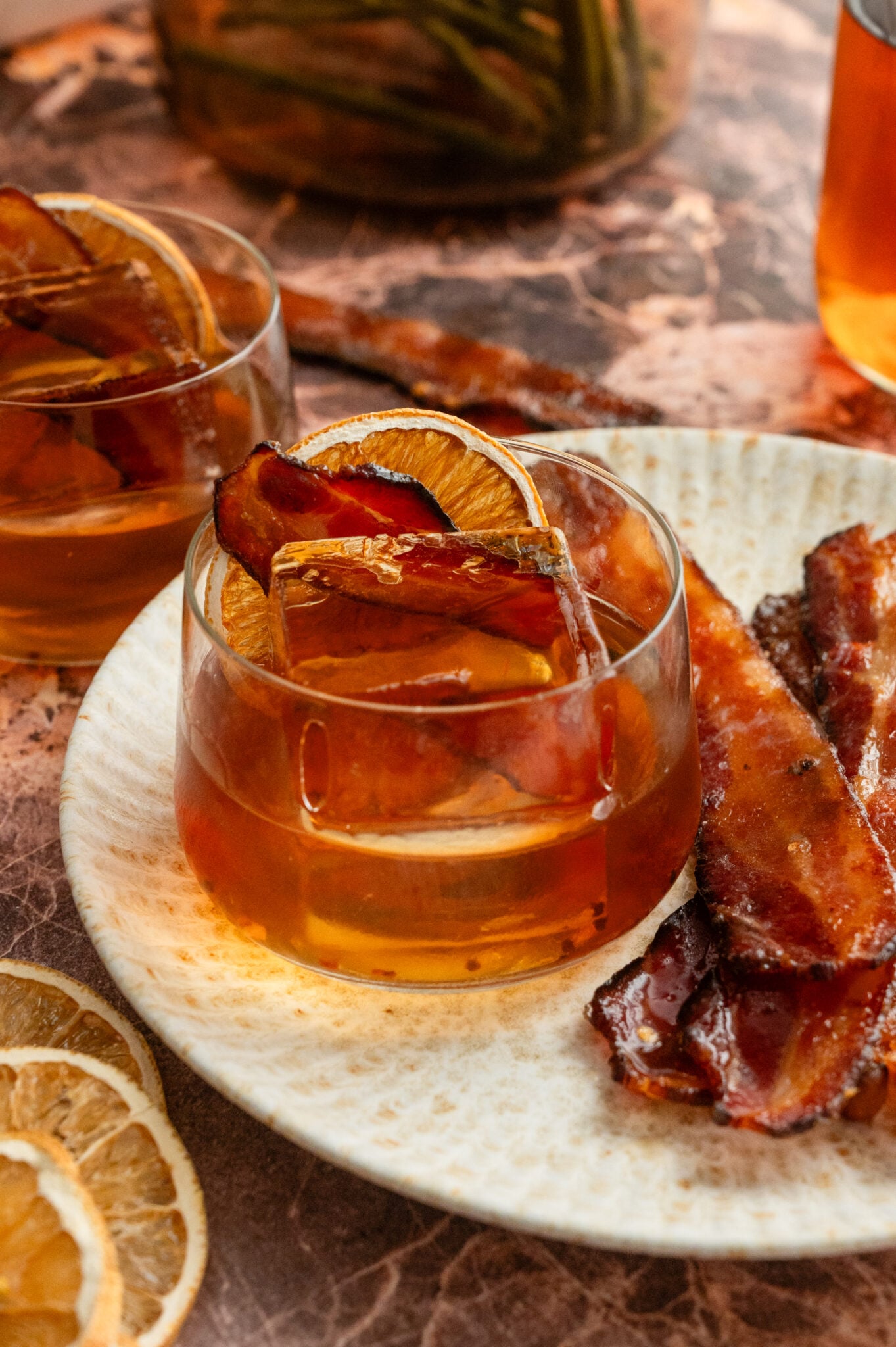 Stirred Spiced Banco Old Fashioned