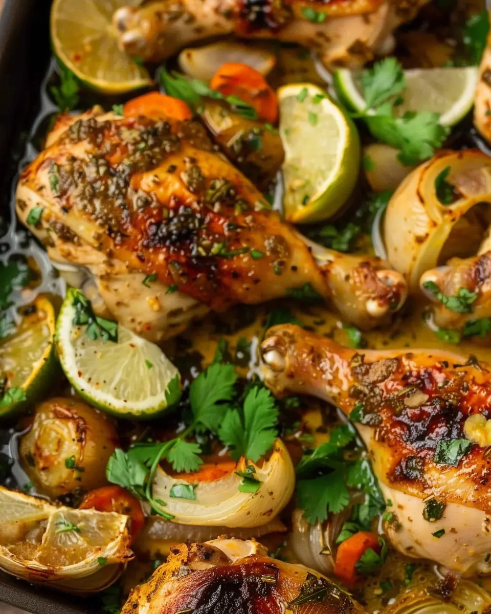 Criollo Chicken with Mojo Sauce