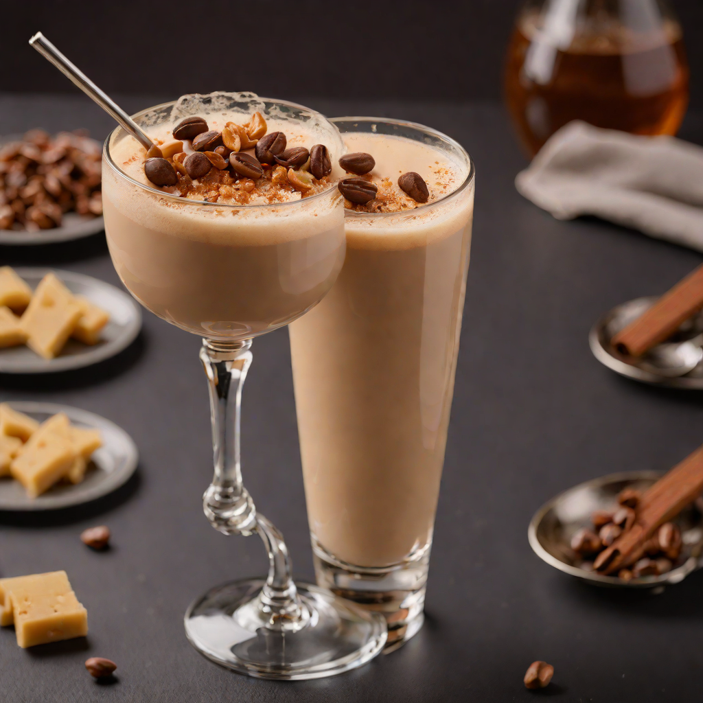 Coffee-Inspired Iced Latte with Macadamia Milk