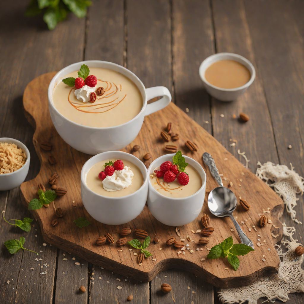Flat White Inspired Coffee Panna Cotta