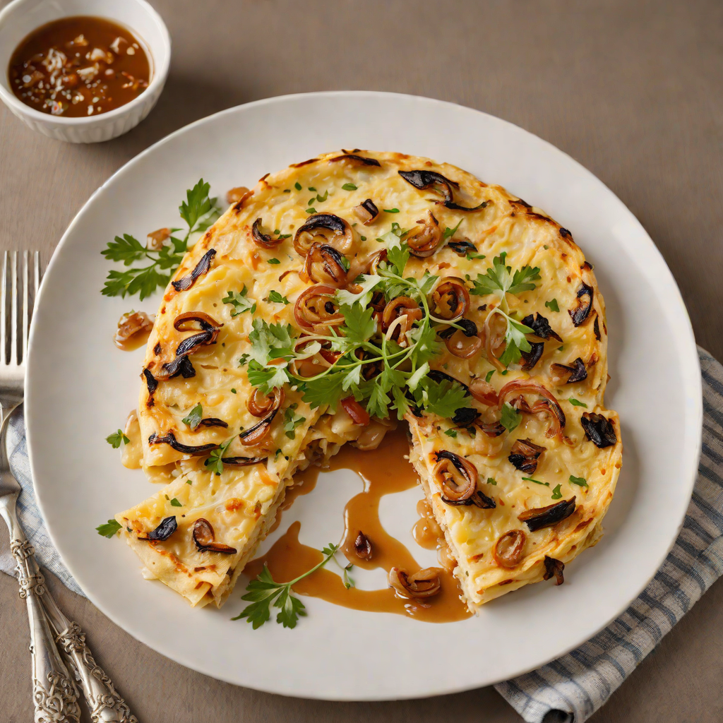 Tortilla Española with Caramelized Onions