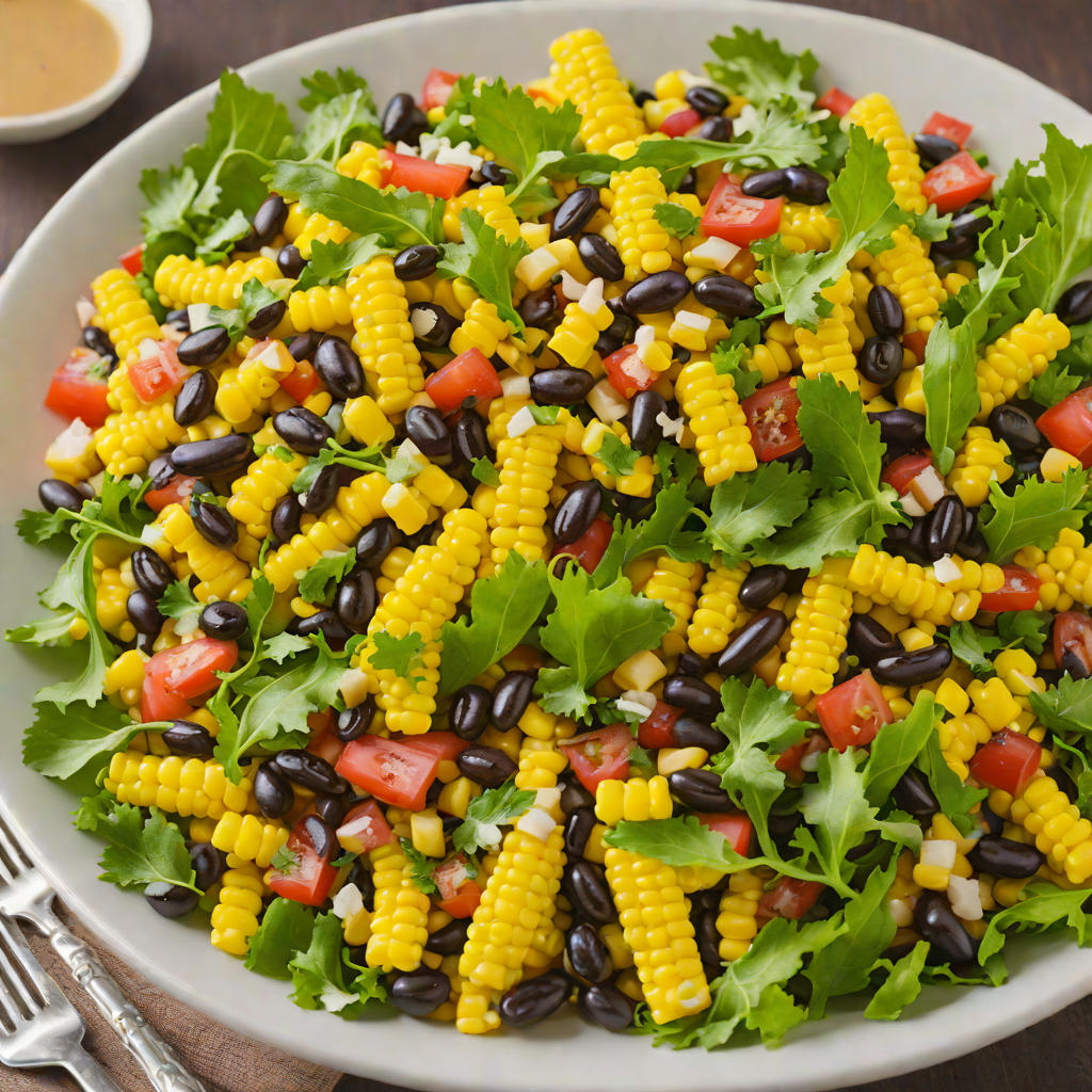Lake County-Inspired Sweet Corn and Black Bean Salad